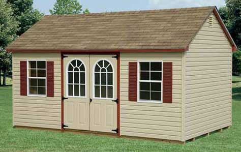custom a-frame sheds