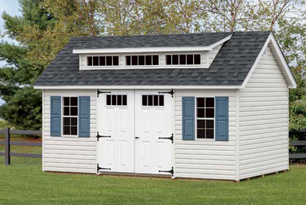 custom Amish backyard sheds